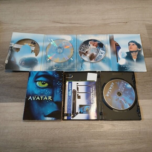 DVD Lot Avatar E.T. Cowboys Vs Aliens Star Wars The Fifth Element Total Recall - Picture 8 of 9